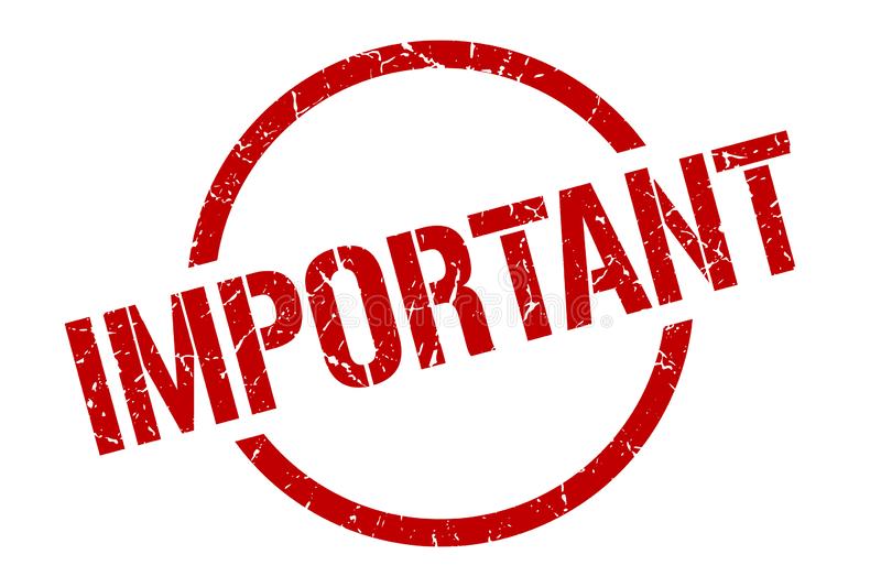 Information importante